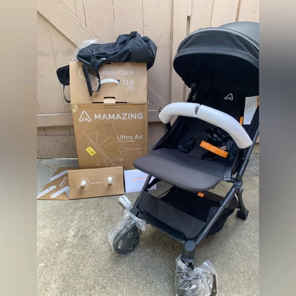 Mamazing 11.6 lb Ultra Air Lightweight Foldable Carbon Fiber Travel Stroller - Picture 4 of 16